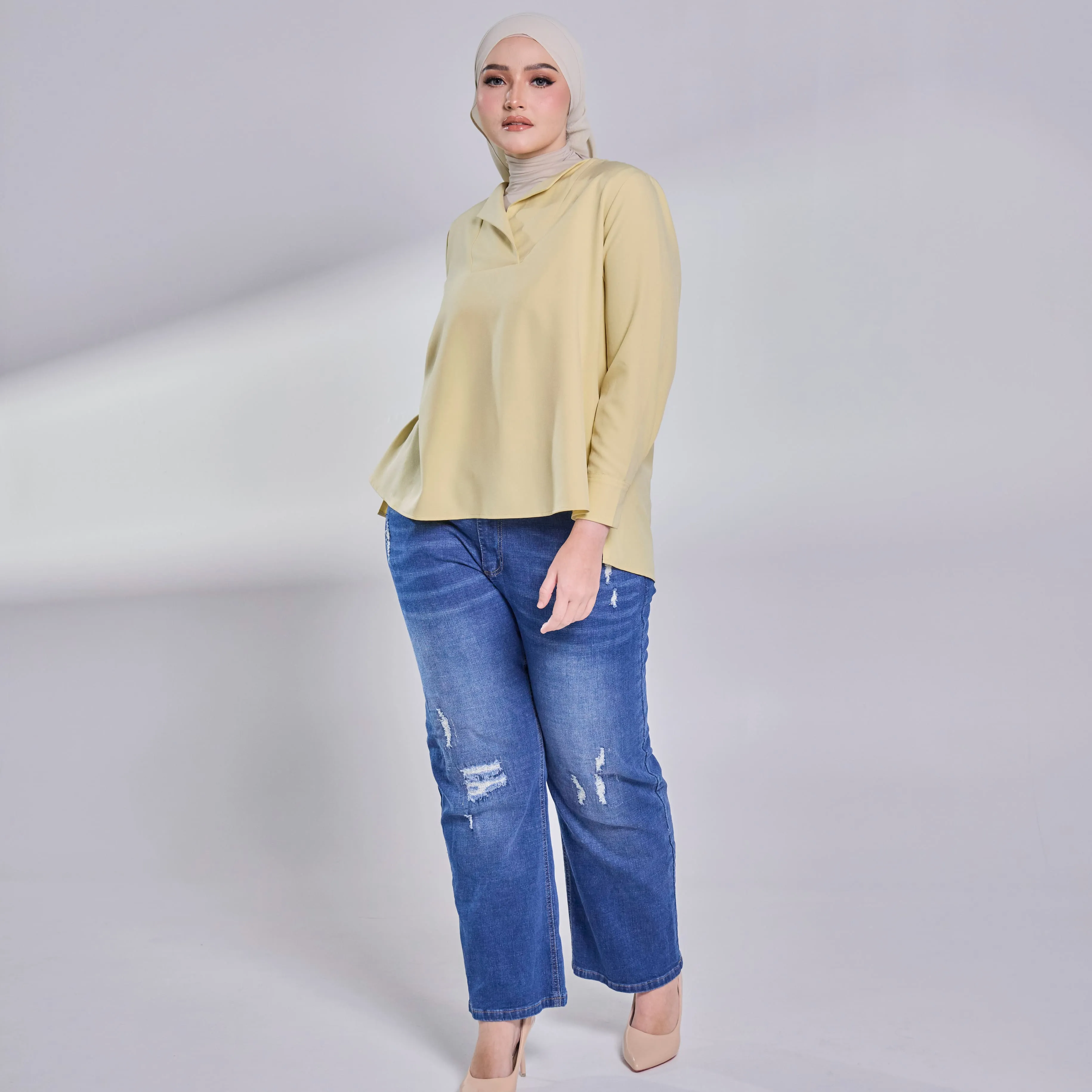 Ava Blouse - Yellow
