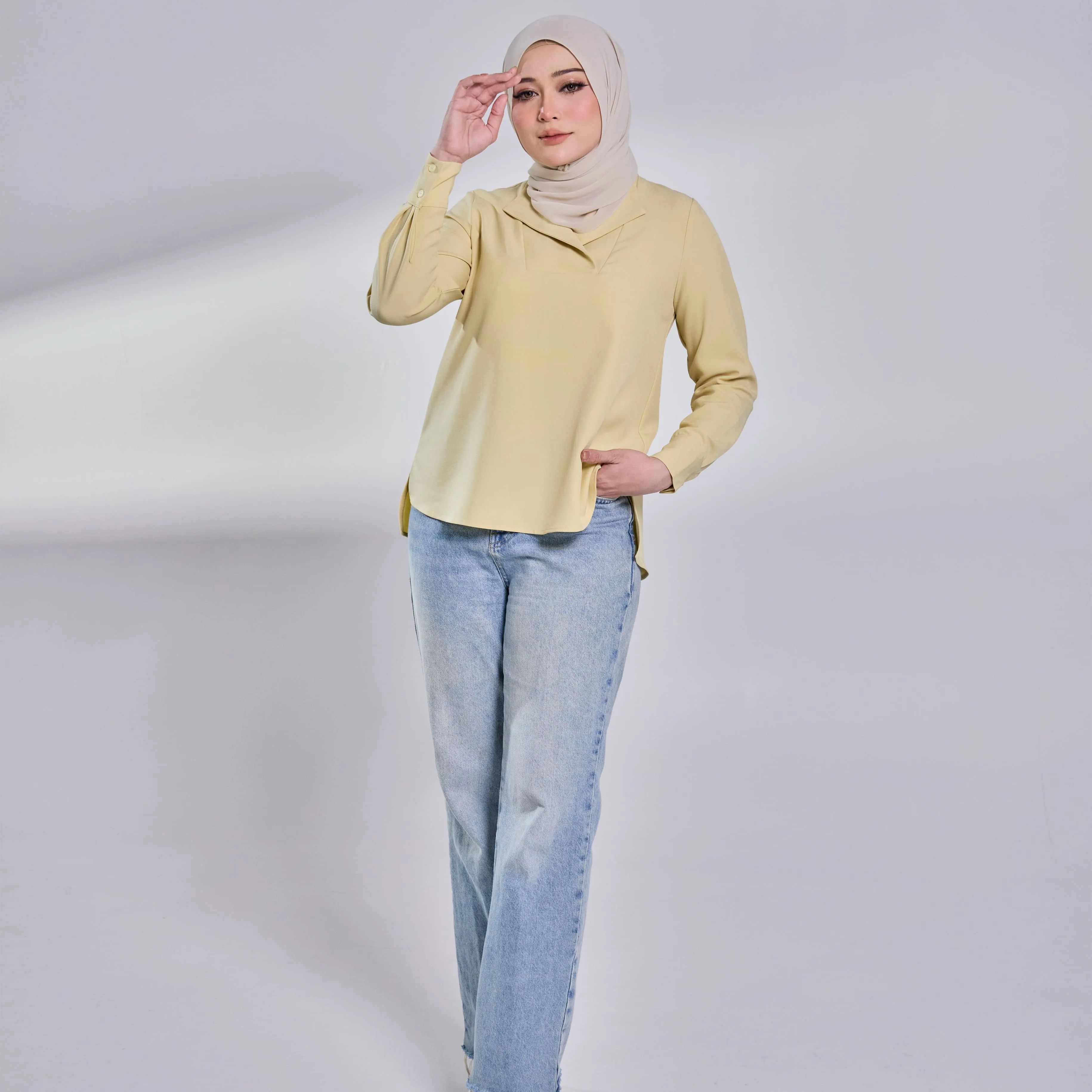 Ava Blouse - Yellow