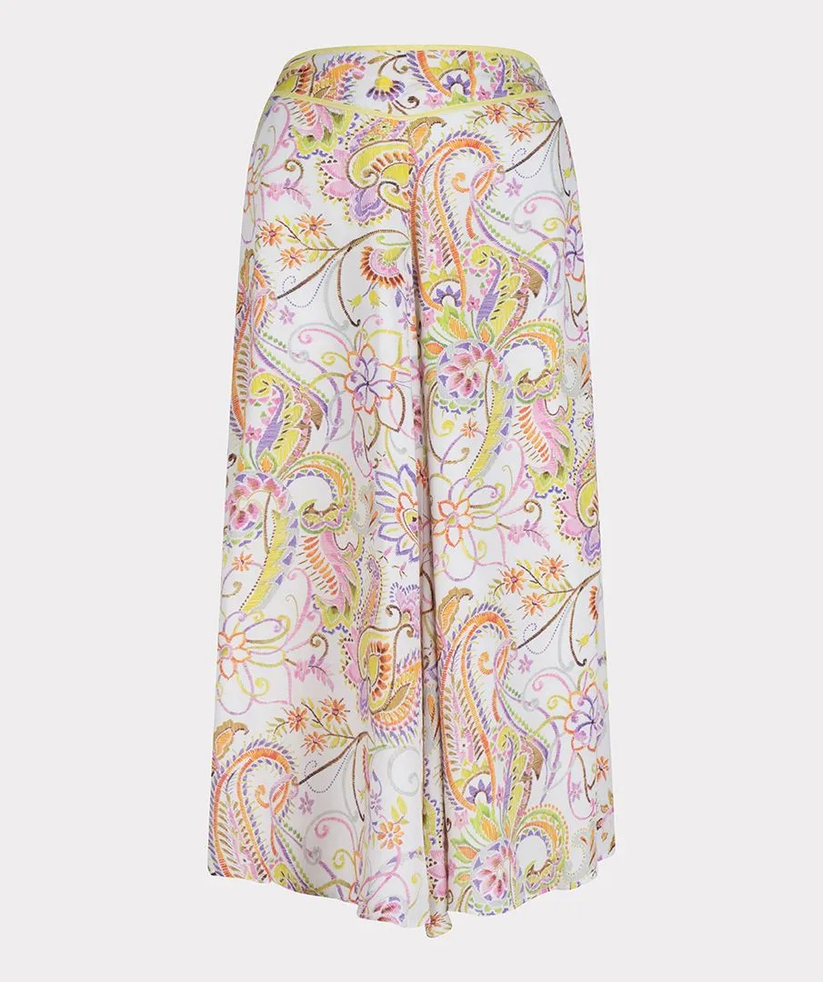 BIBBI BELOVED FLOWER PRINT LONG SKIRT - ESQUALO