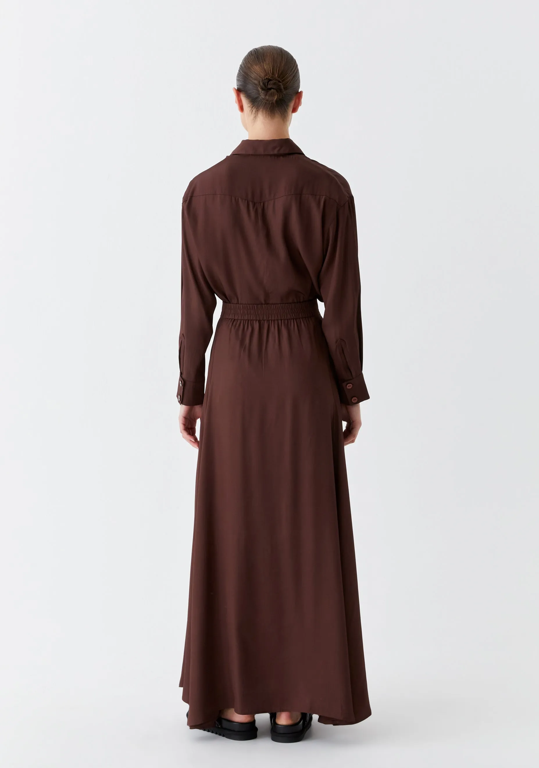 Chloe Skirt_Chocolate
