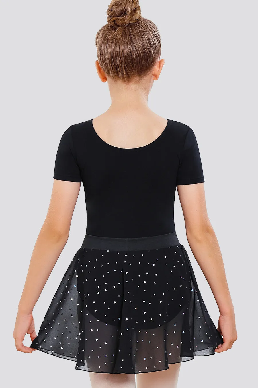 Girls Chiffon Pull-On Wrap Skirt