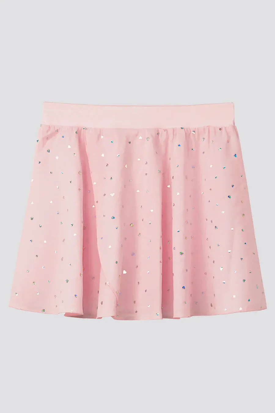 Girls Chiffon Pull-On Wrap Skirt