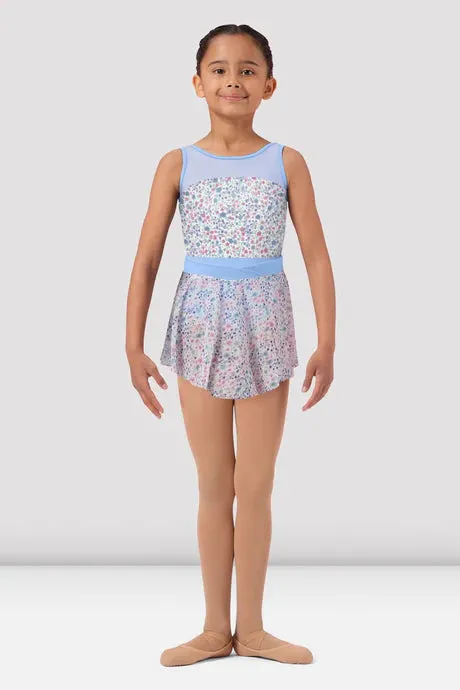 Girls Mirella Ditsy Floral Pull On Skirt MS1085C