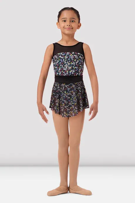 Girls Mirella Ditsy Floral Pull On Skirt MS1085C