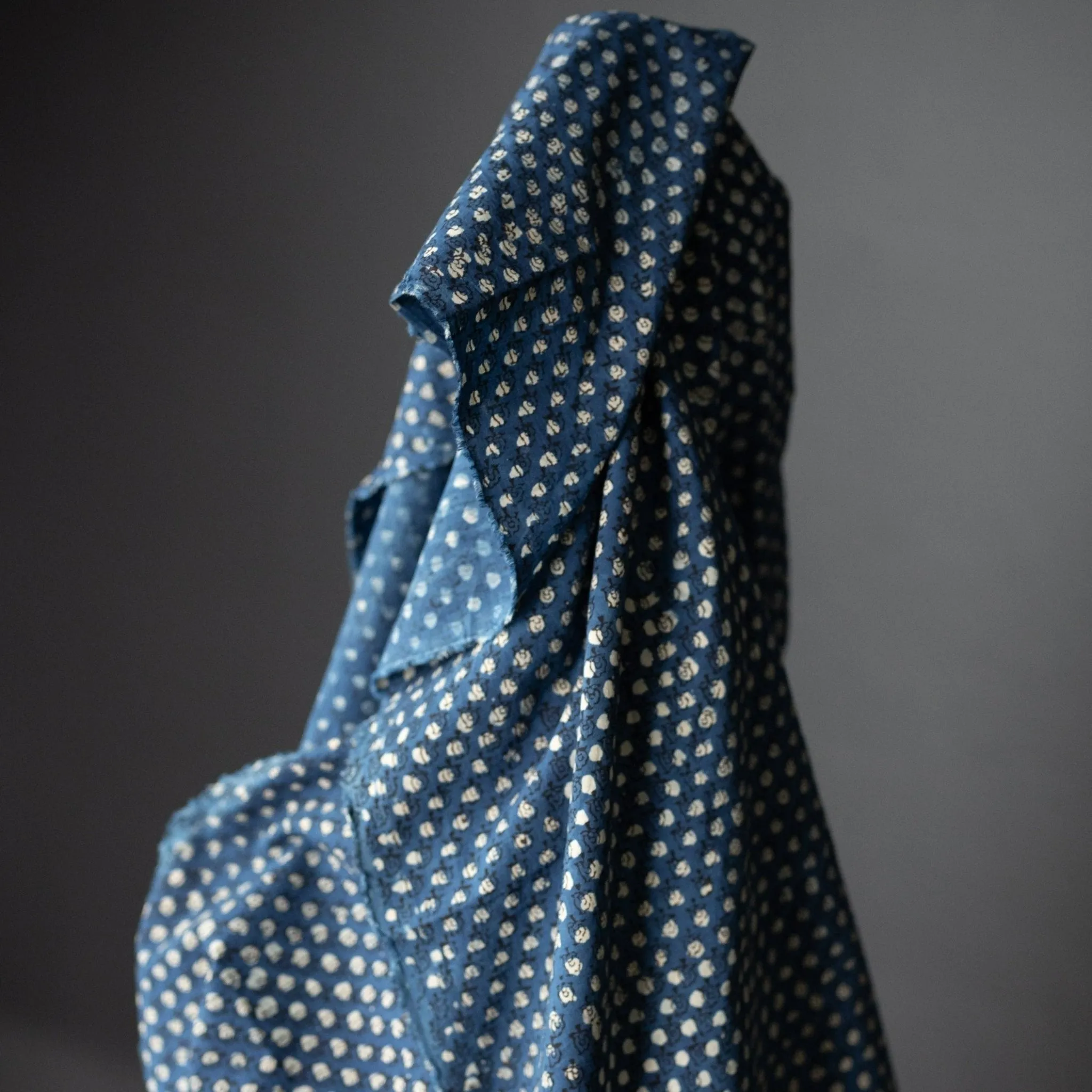 Indigo Lotus Indian Cotton