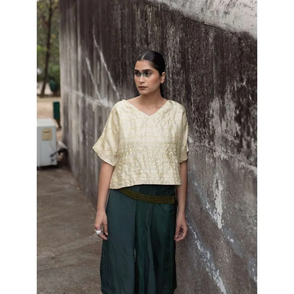 SOMYA GOYAL Fern Green Skirt