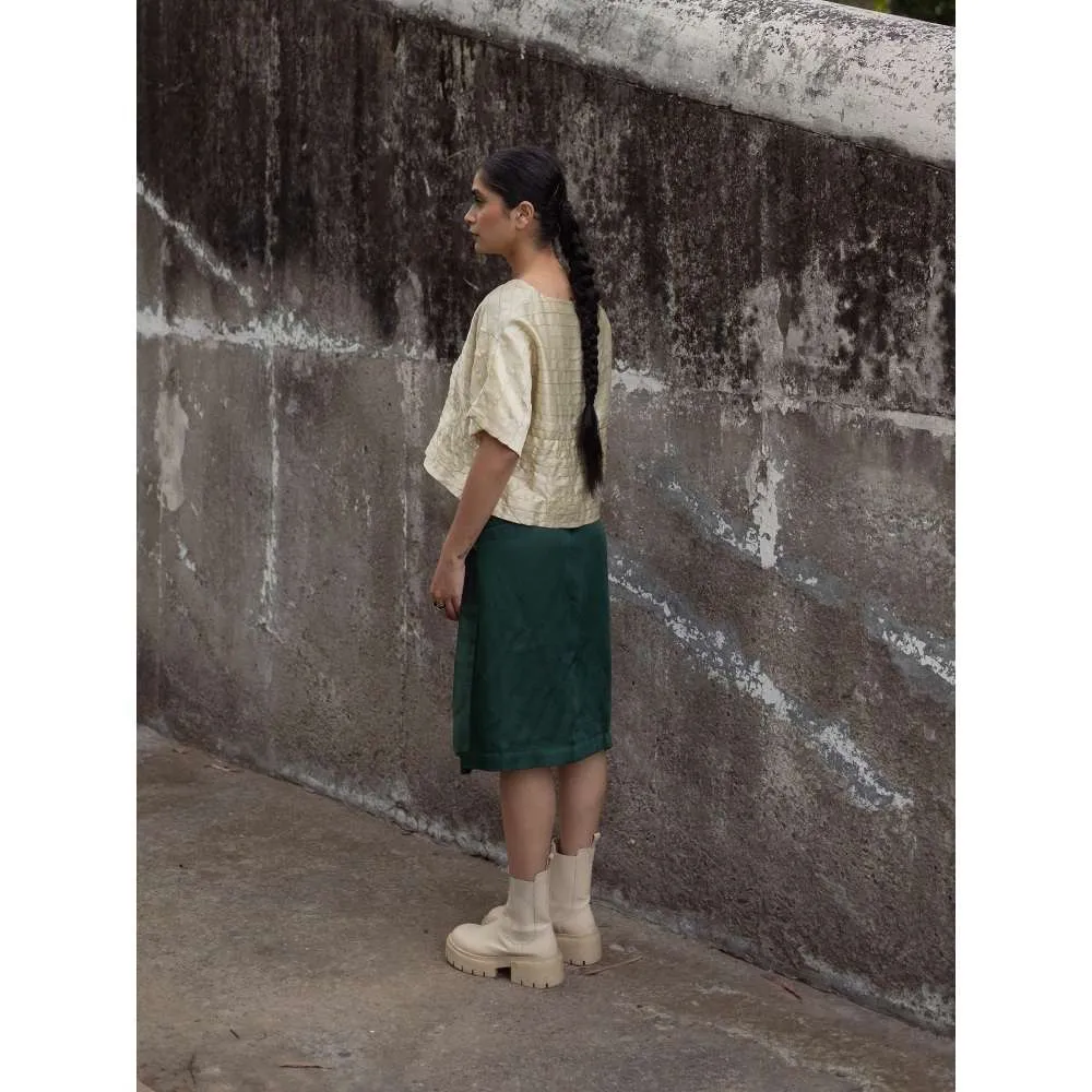 SOMYA GOYAL Fern Green Skirt