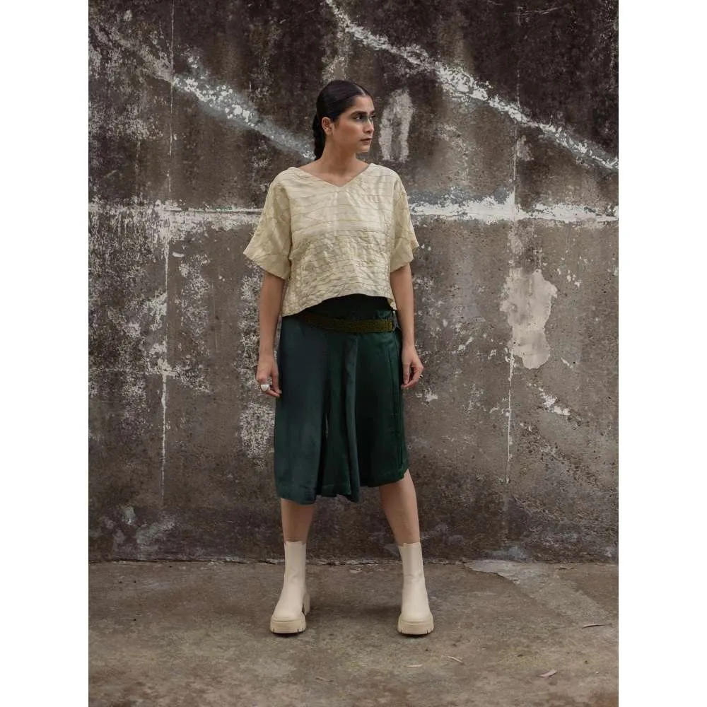 SOMYA GOYAL Fern Green Skirt