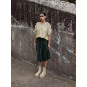 SOMYA GOYAL Fern Green Skirt