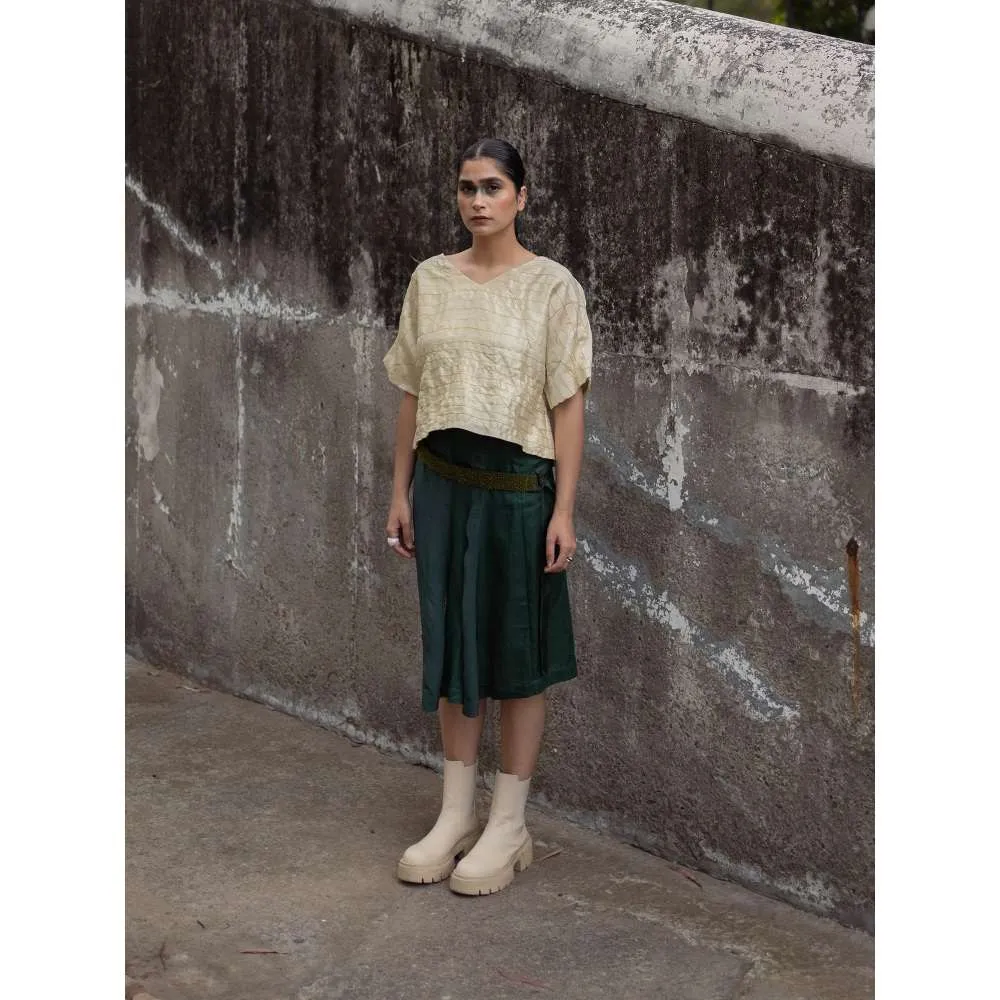 SOMYA GOYAL Fern Green Skirt