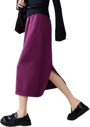 Spring Autumn Commuter Pencil Skirt for Women, Loose Skirt.