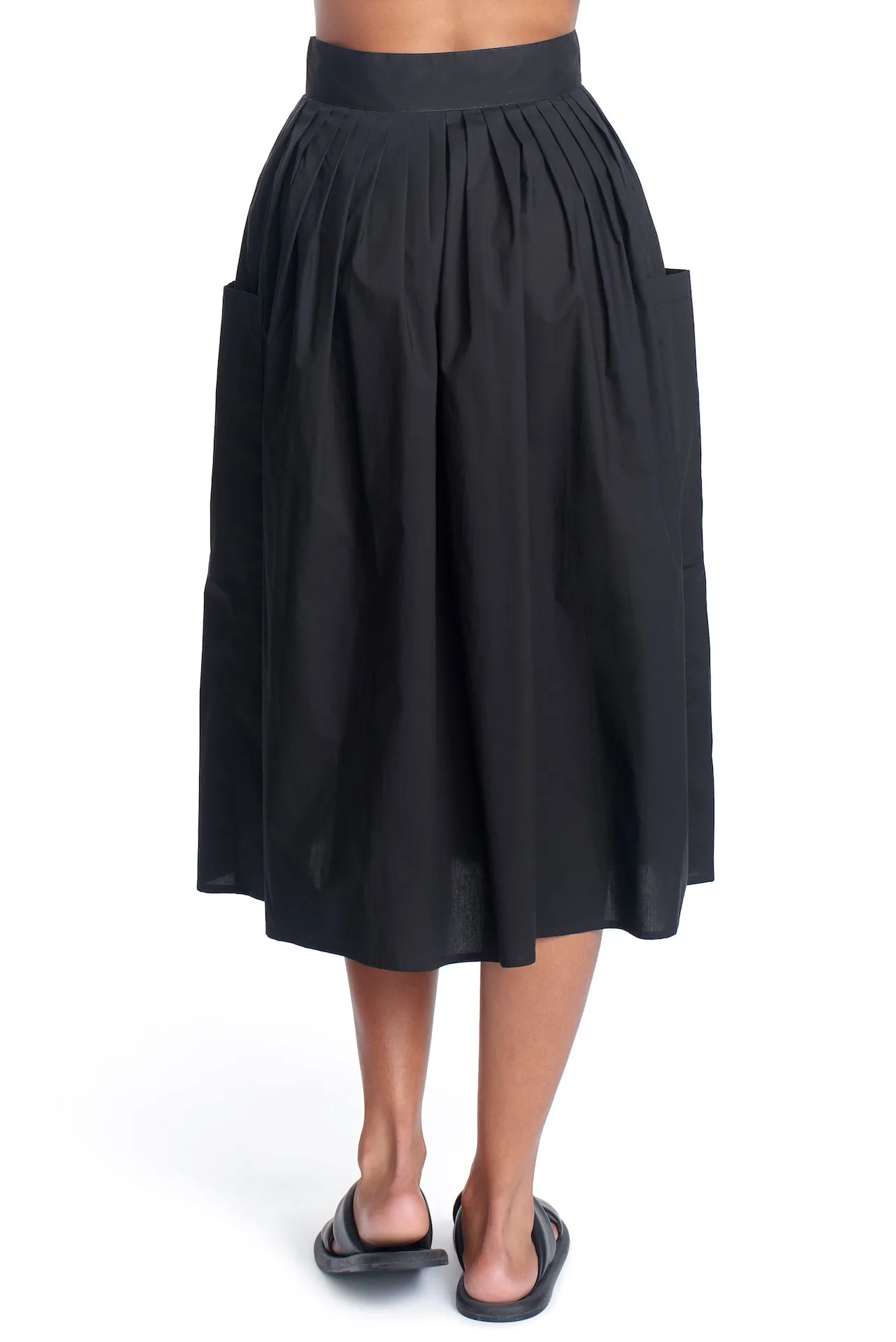 THE CECILIA SKIRT - Sustainable Poplin