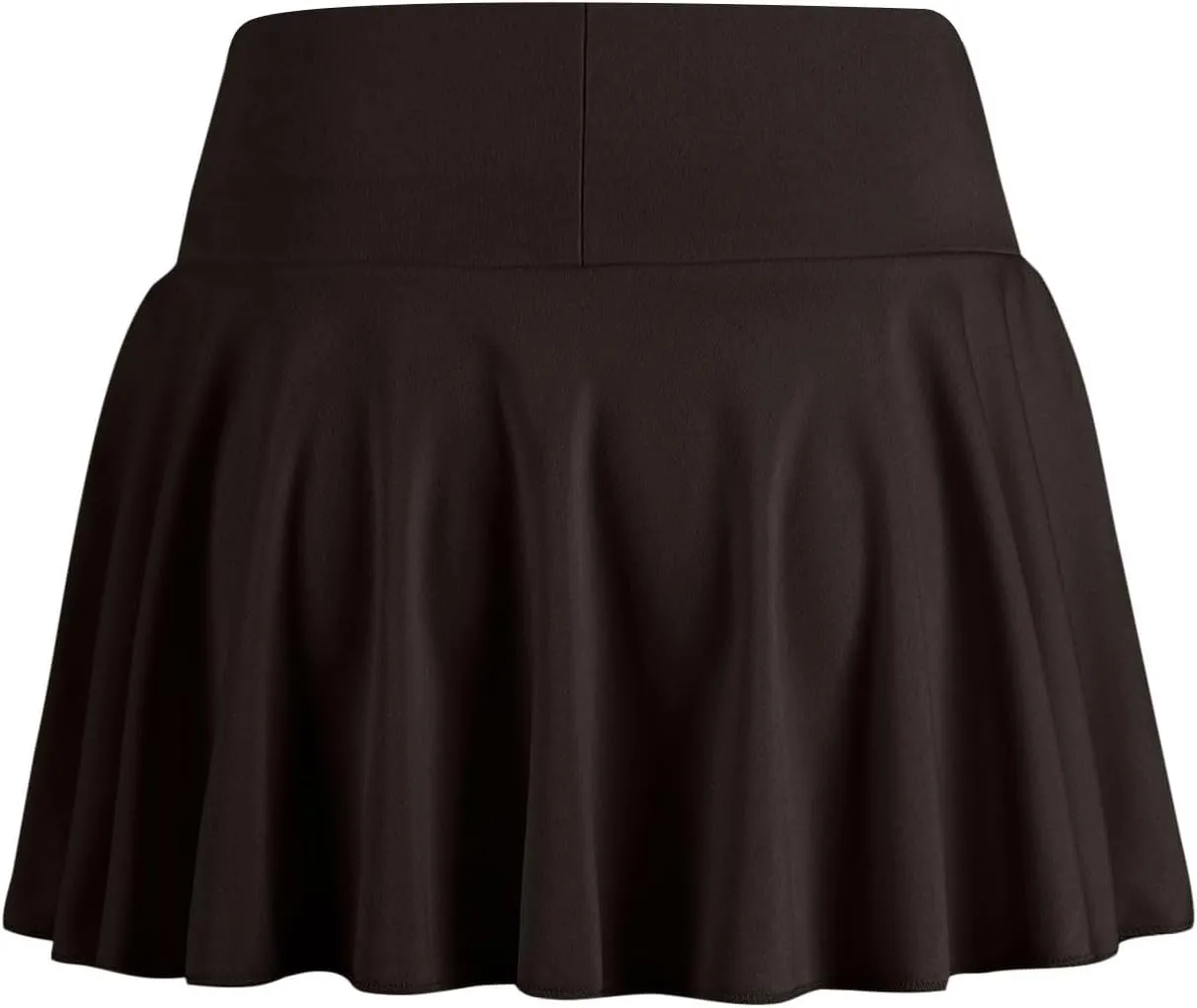 Women's Tennis Skirt High Waisted Pleated Skorts Stretchy Athletic Running Yoga Gym Skirts with Built-in Shorts